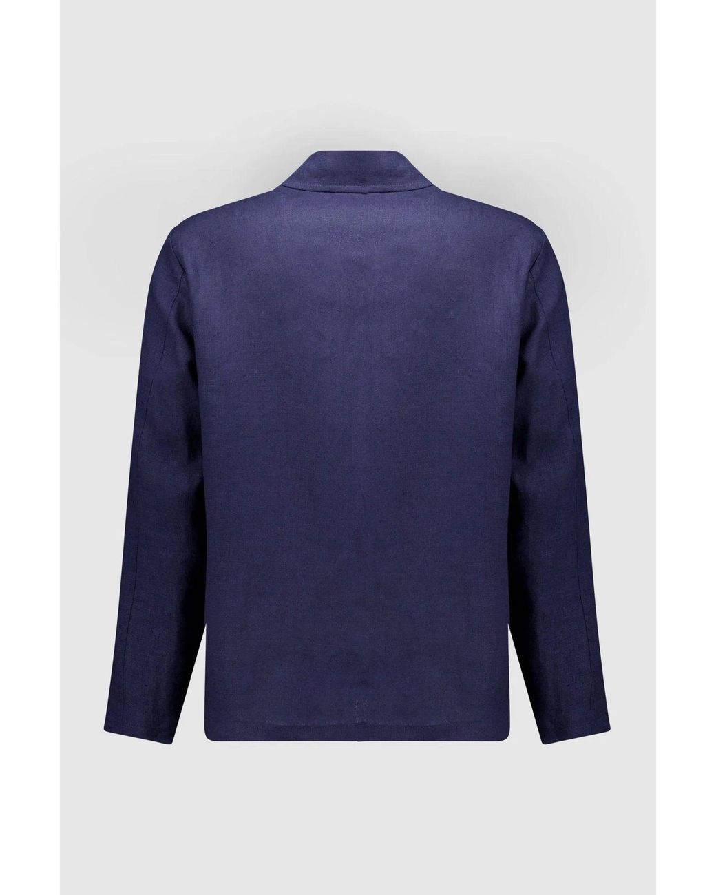 AUTORE Blue Linen Jacket