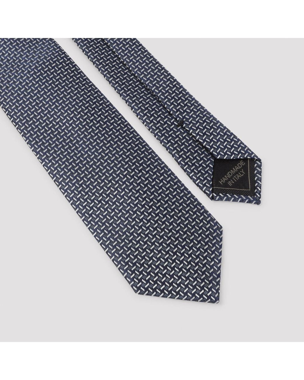Brioni Blue Silk Tie
