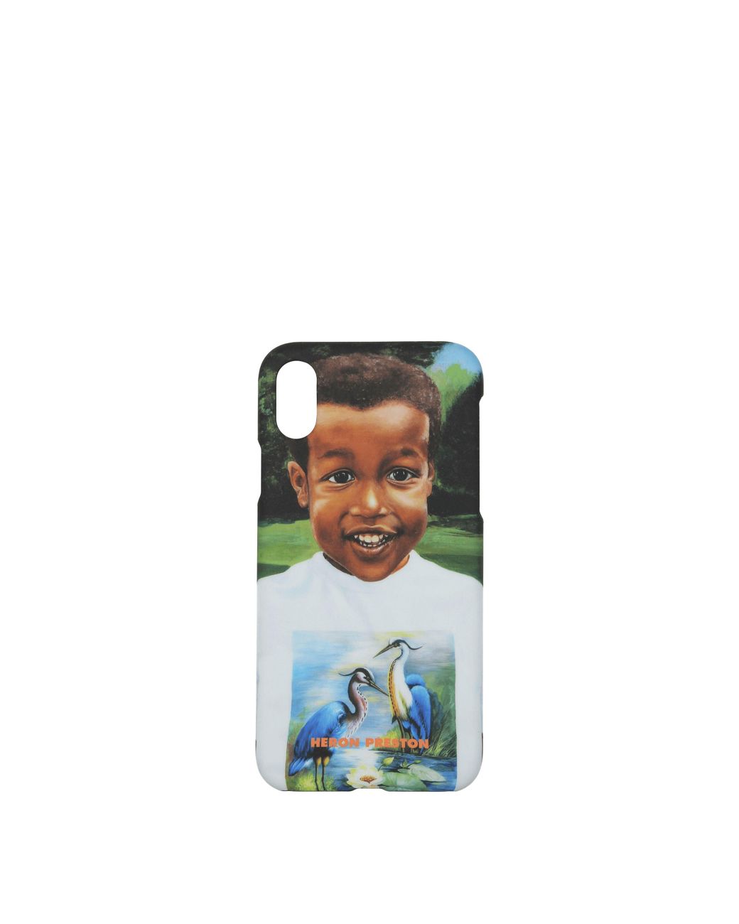 Heron Preston Blue Porta Iphone Iphone Xs Uomo Pvc Multicolore
