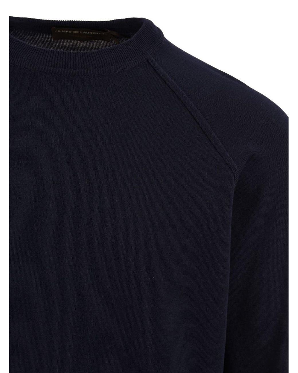 Filippo De Laurentis Blue Sweaters