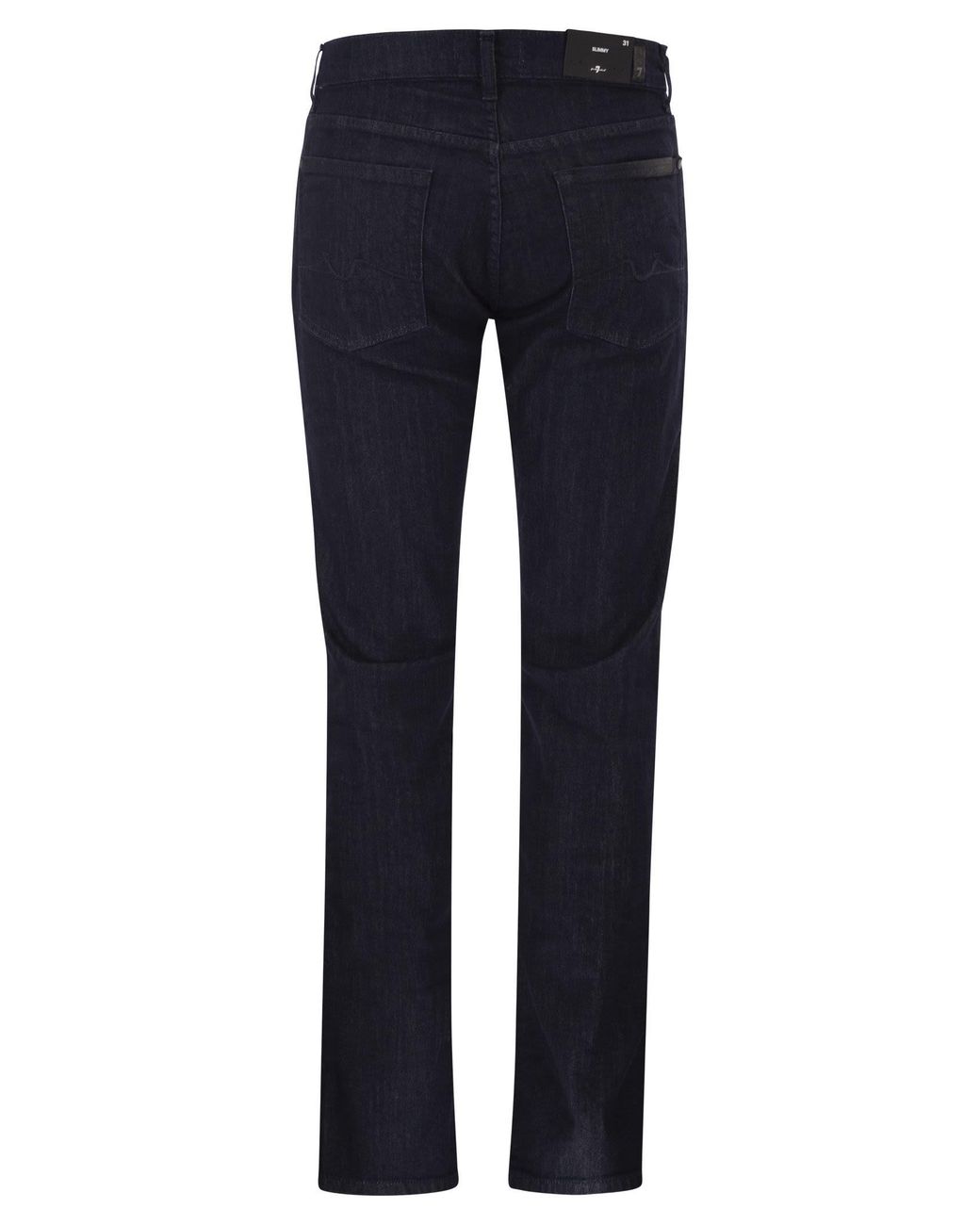 7 For All Mankind Blue Slimmy Stretch Denim Jeans