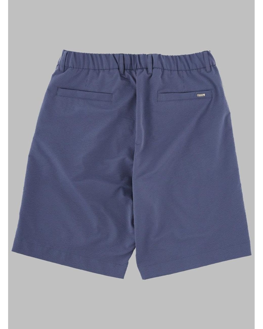 Herno Blue Shorts A Coste