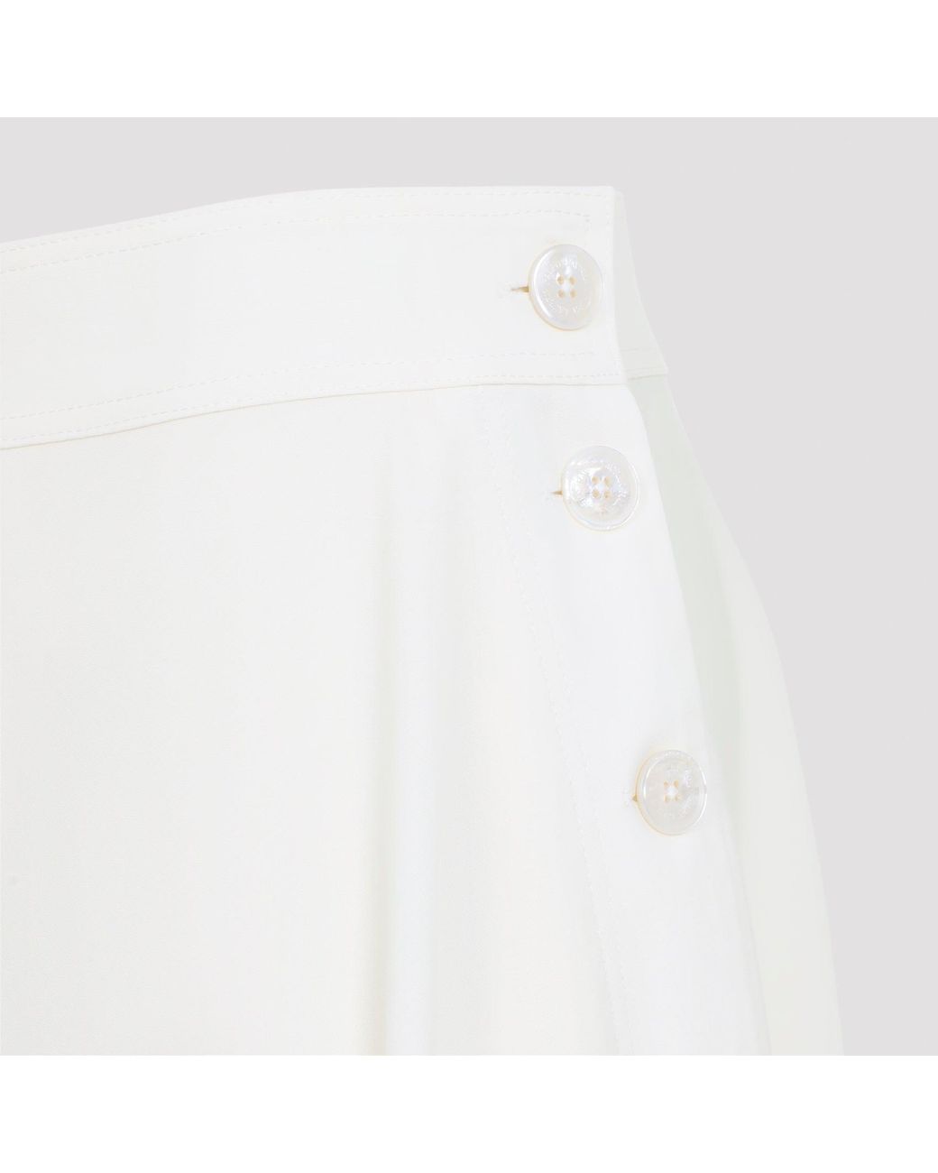 Ralph Lauren White Lux Skirt