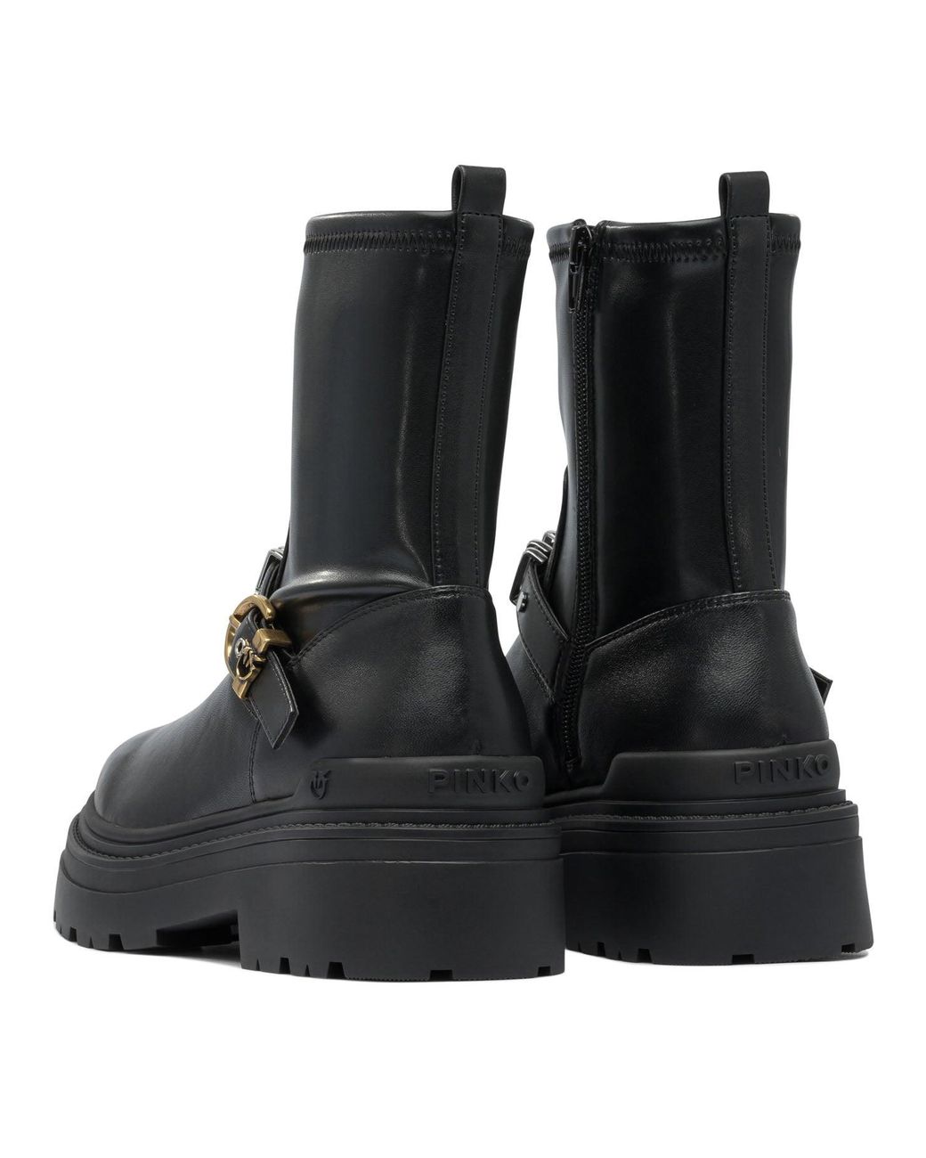 Pinko Black Stiefel