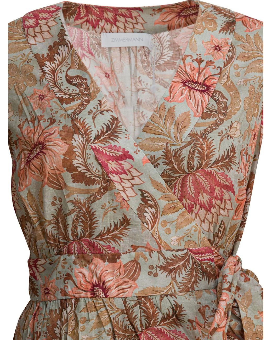 Zimmermann "daylight" Korte Jurk in het Brown