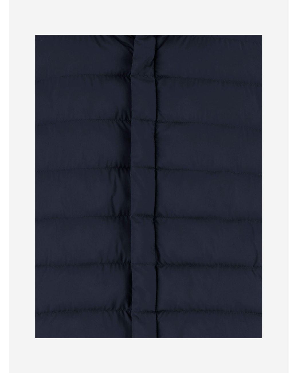Herno Blue Padded Nylon Vest