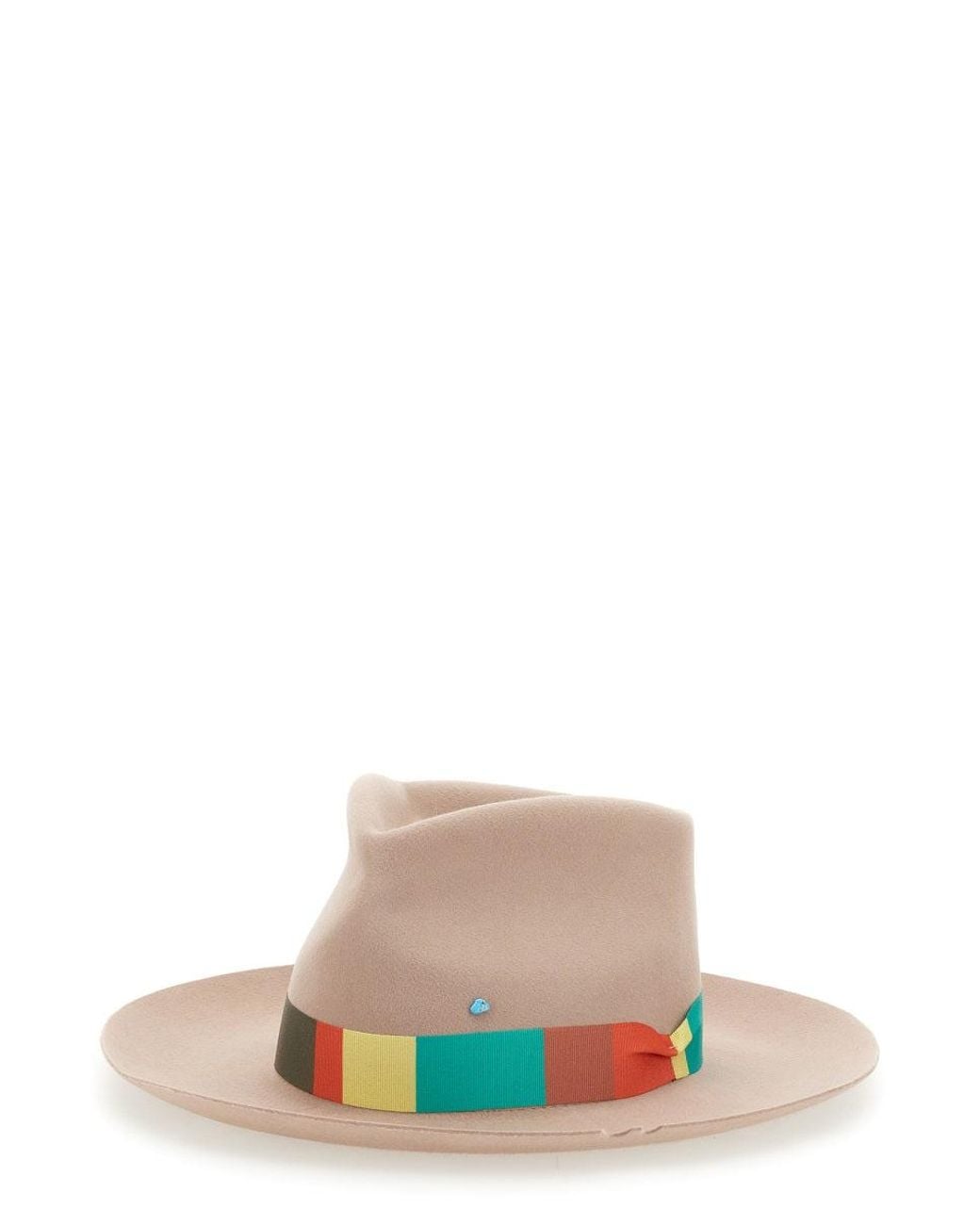 SUPERDUPER FEAT LORENZOJOVA White Bougainvillea Hat for men