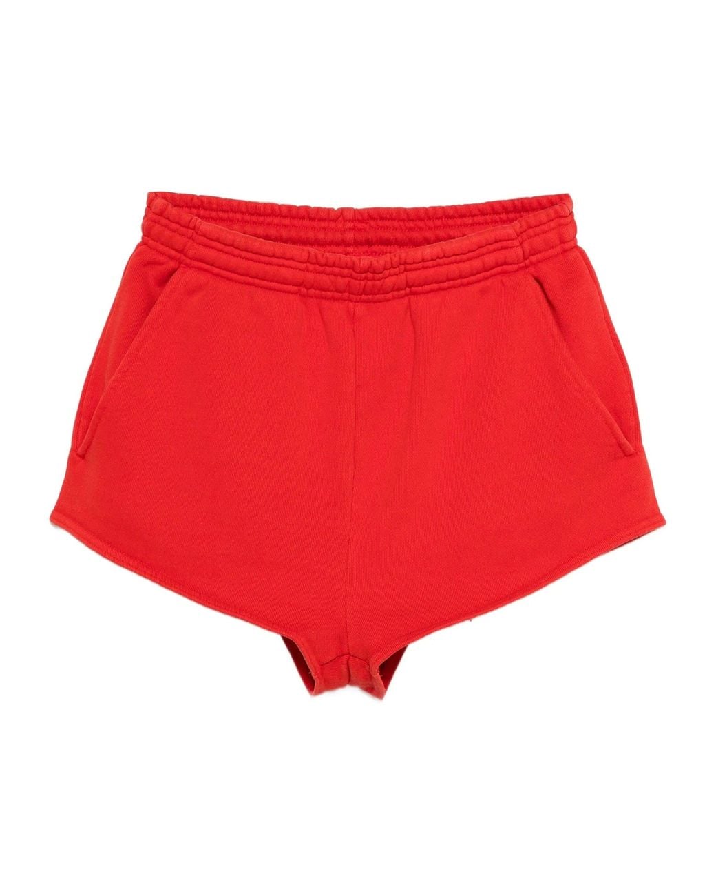 Entire studios Red Micro Shorts Cherry