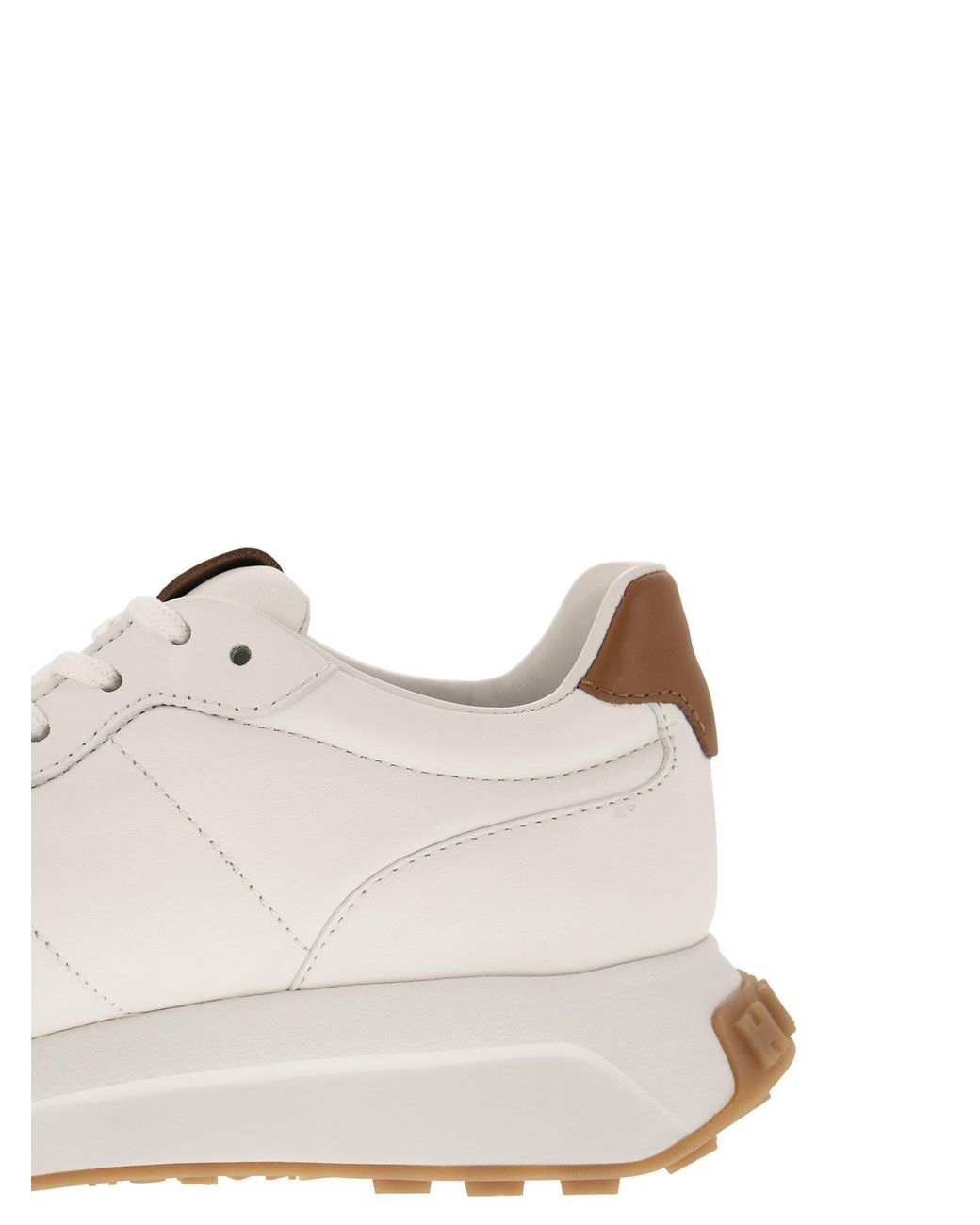 Hogan H641 Lederen Trainers in het White