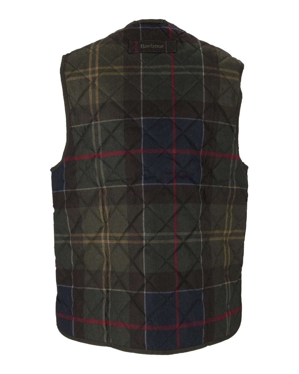Barbour Black Icons Tartan Quilted Liner