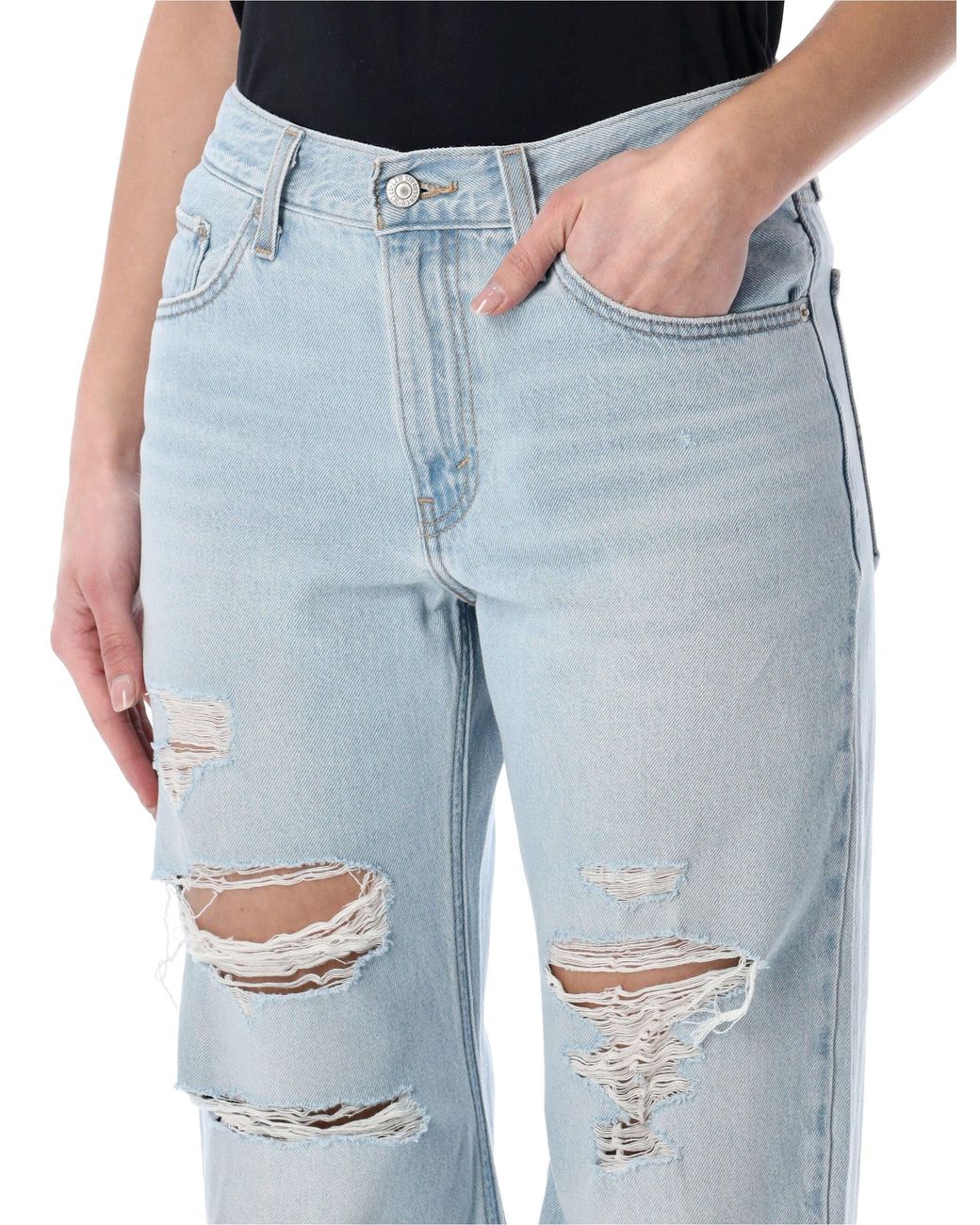 Levi's Blue Loose Boot Jeans