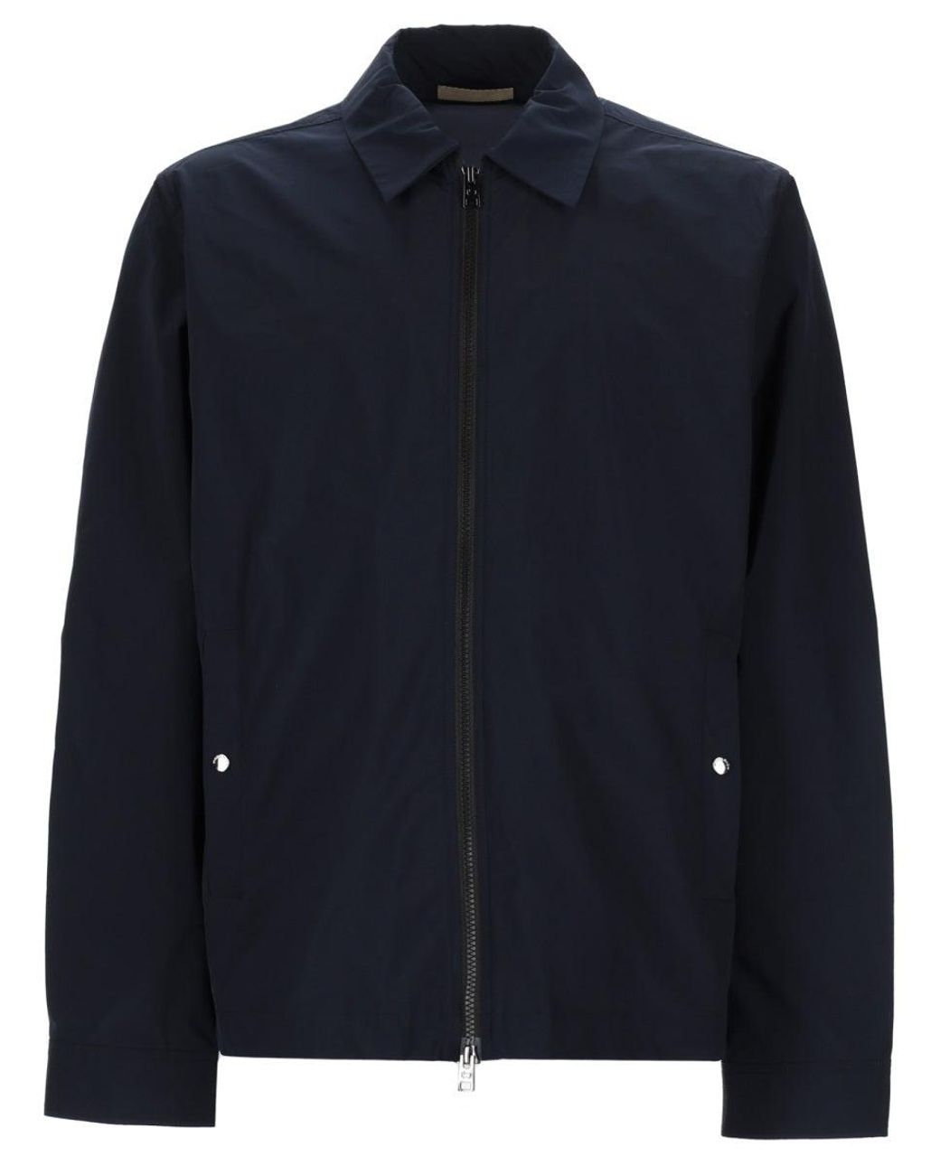 Woolrich Blue Giacca "Urban Timber Overshirt" for men