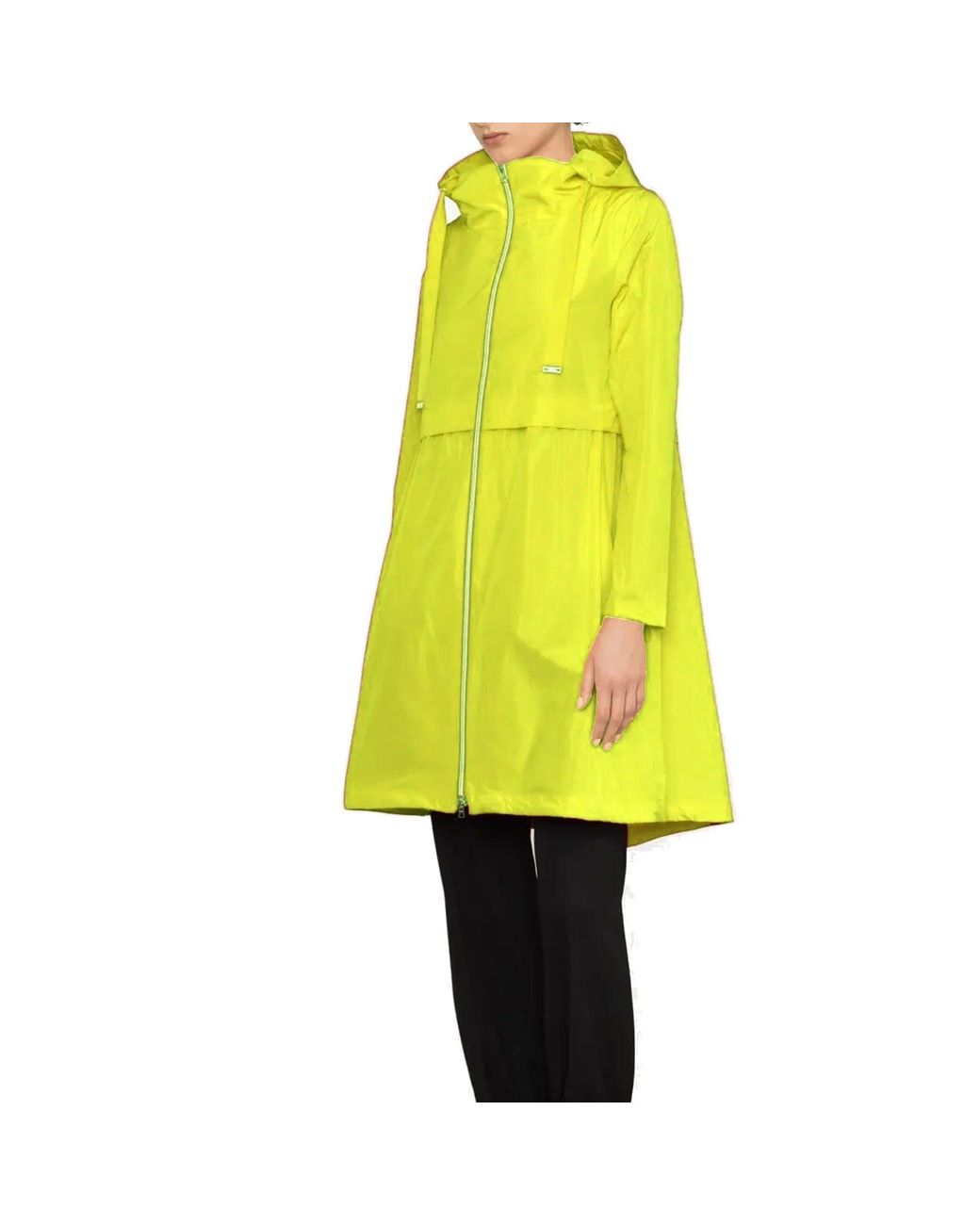 Herno Yellow Lightweight Parka Coat