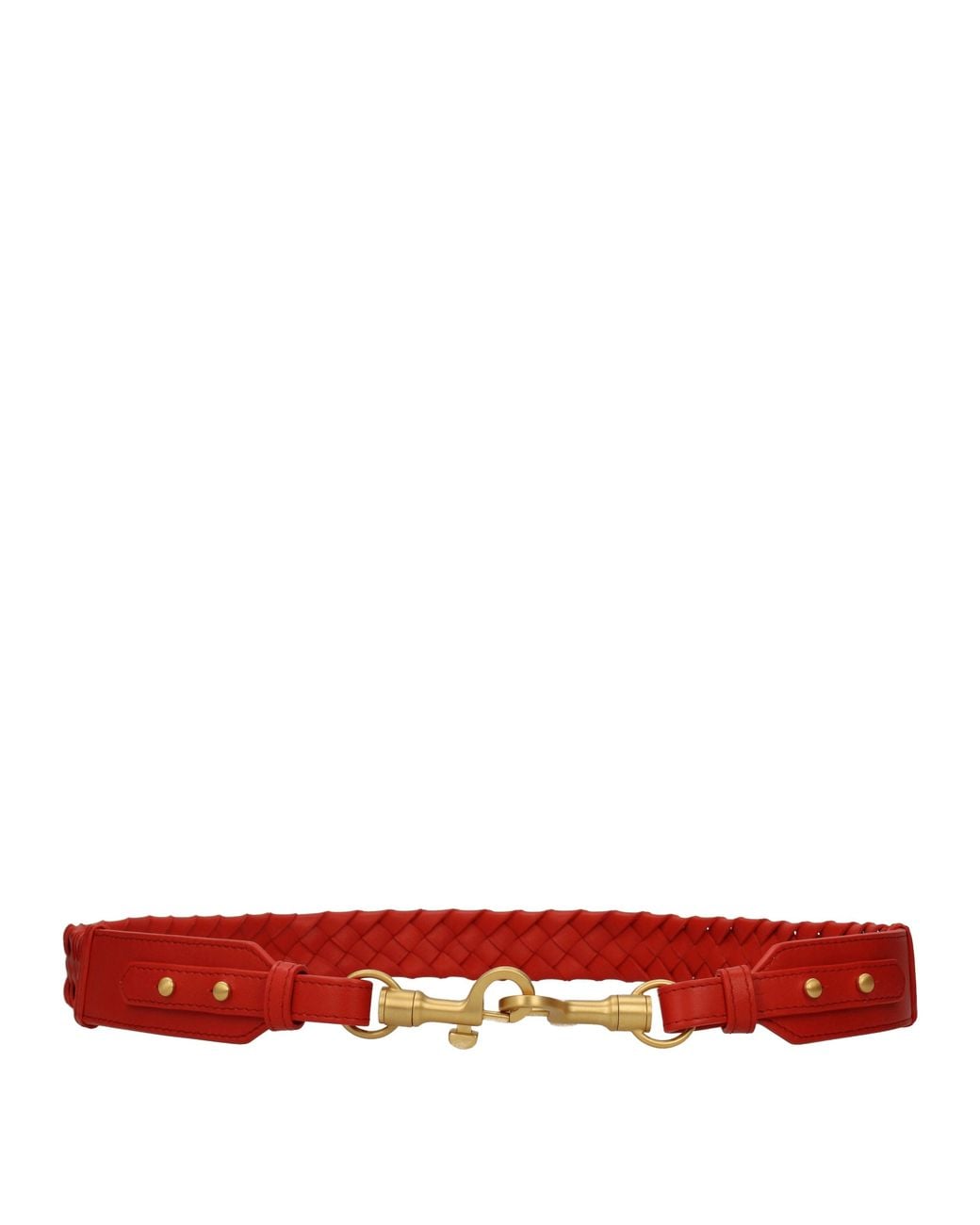 Bottega Veneta Red Tracolle Donna Pelle Rosso