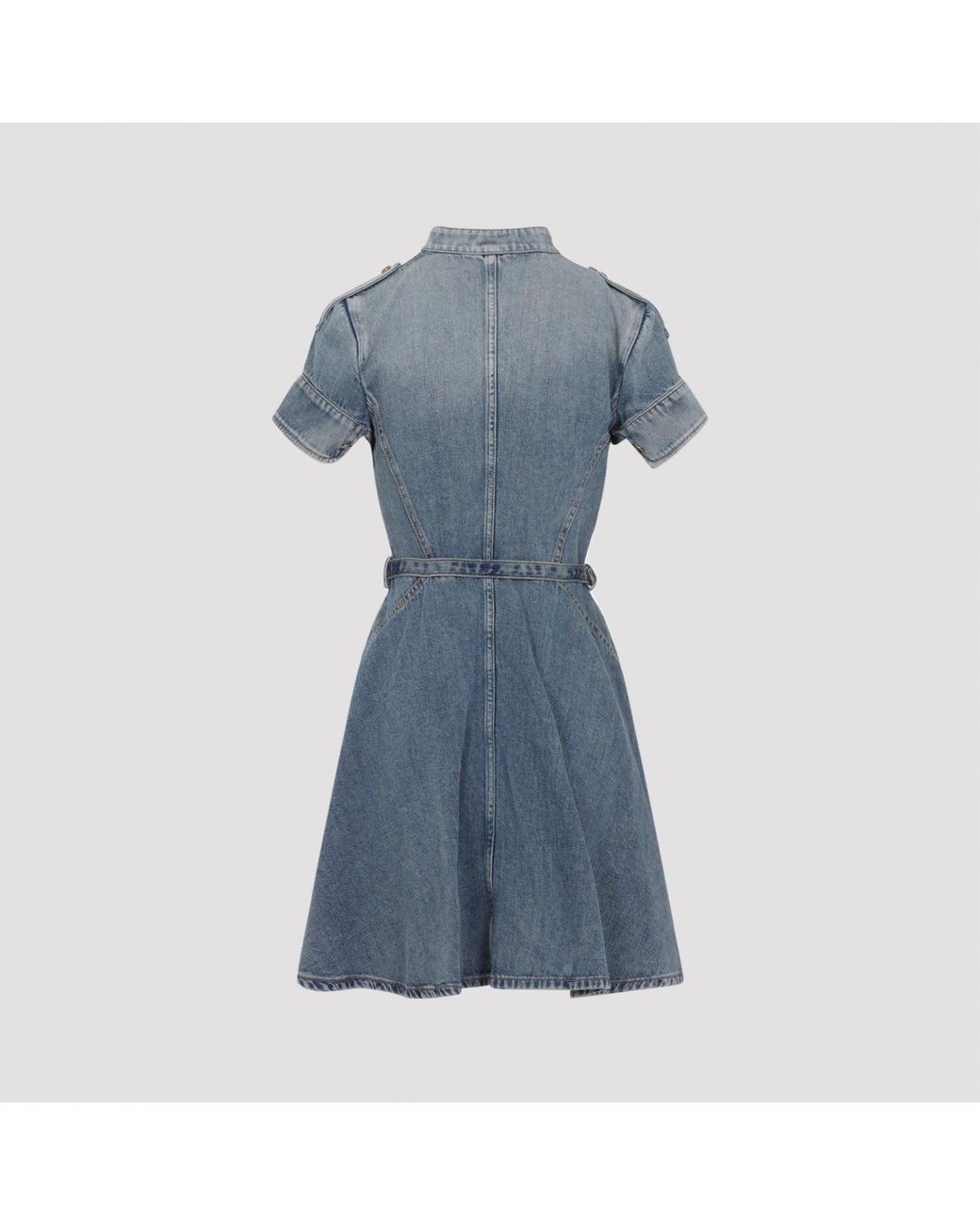 McQueen Denim Mini-jurk in het Blue