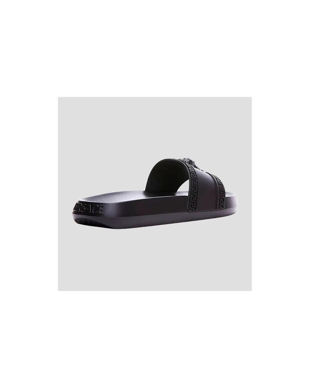 Versace Black Sandals