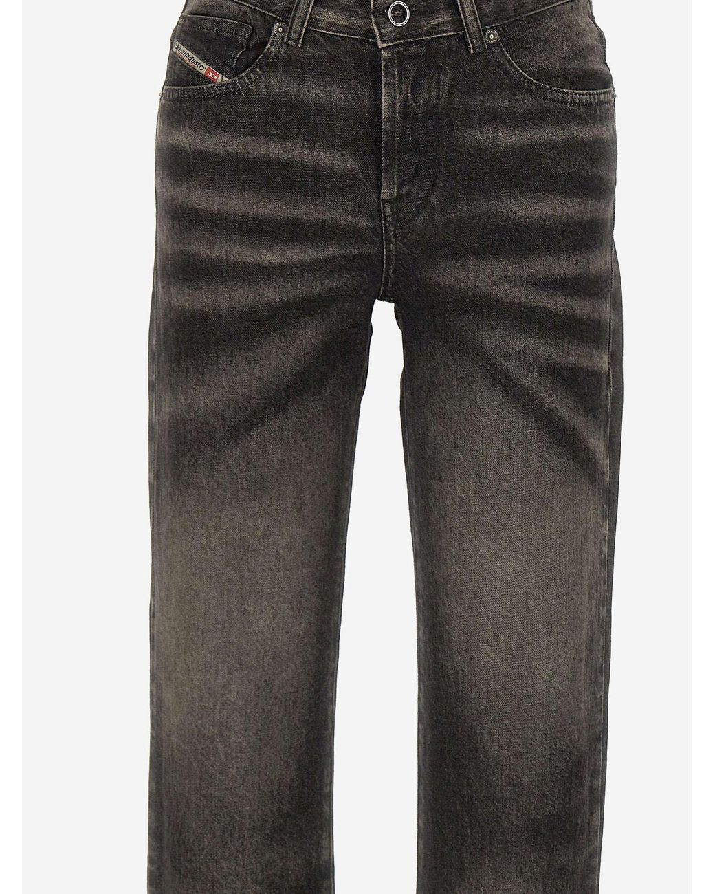 DIESEL Gray Diesel D-Heel-Fsj Jeans