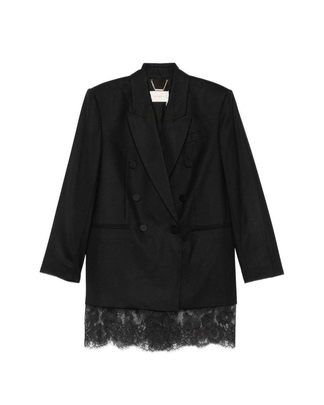 Zimmermann Black Valiant Wool Blazer Jacket