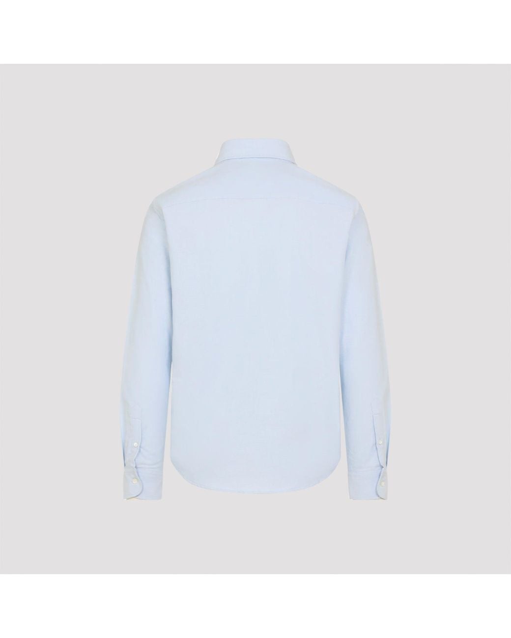 AMI Blue Classic Adc Shirt for men