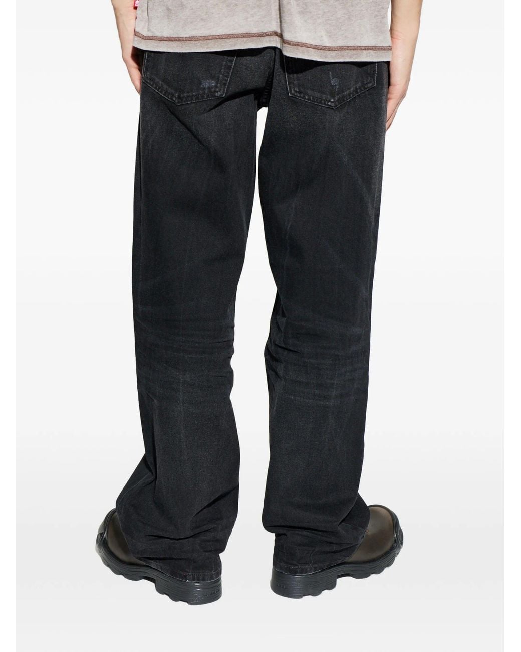 DIESEL 2001 D-Macro Obebb Jeans in het Black voor heren