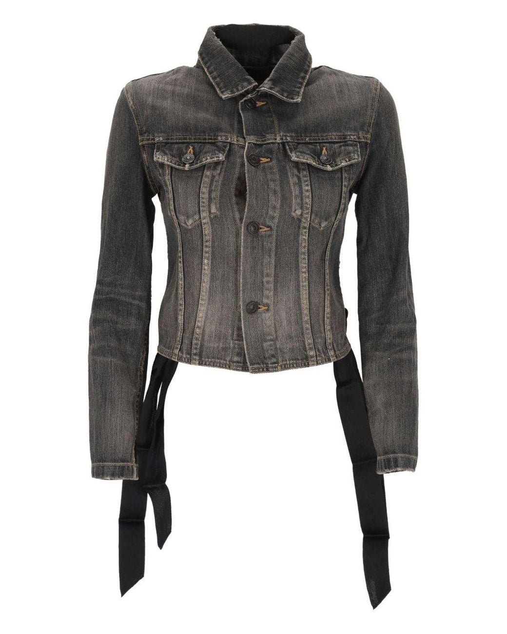 Balenciaga Black Clothing Jackets Cotton