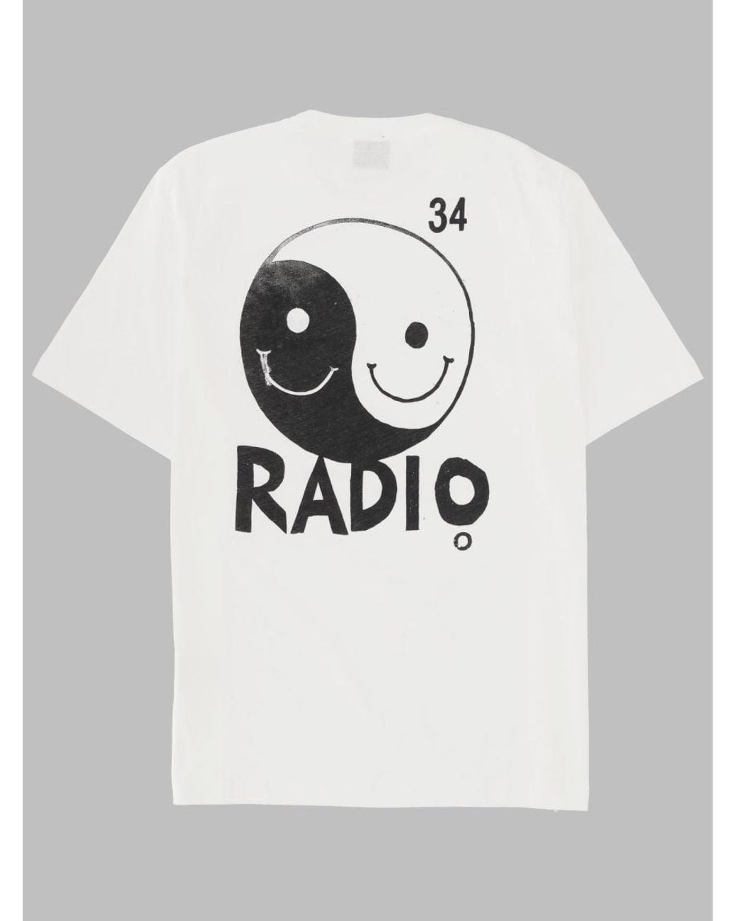 Paul Smith White T Shirt Con Stampa