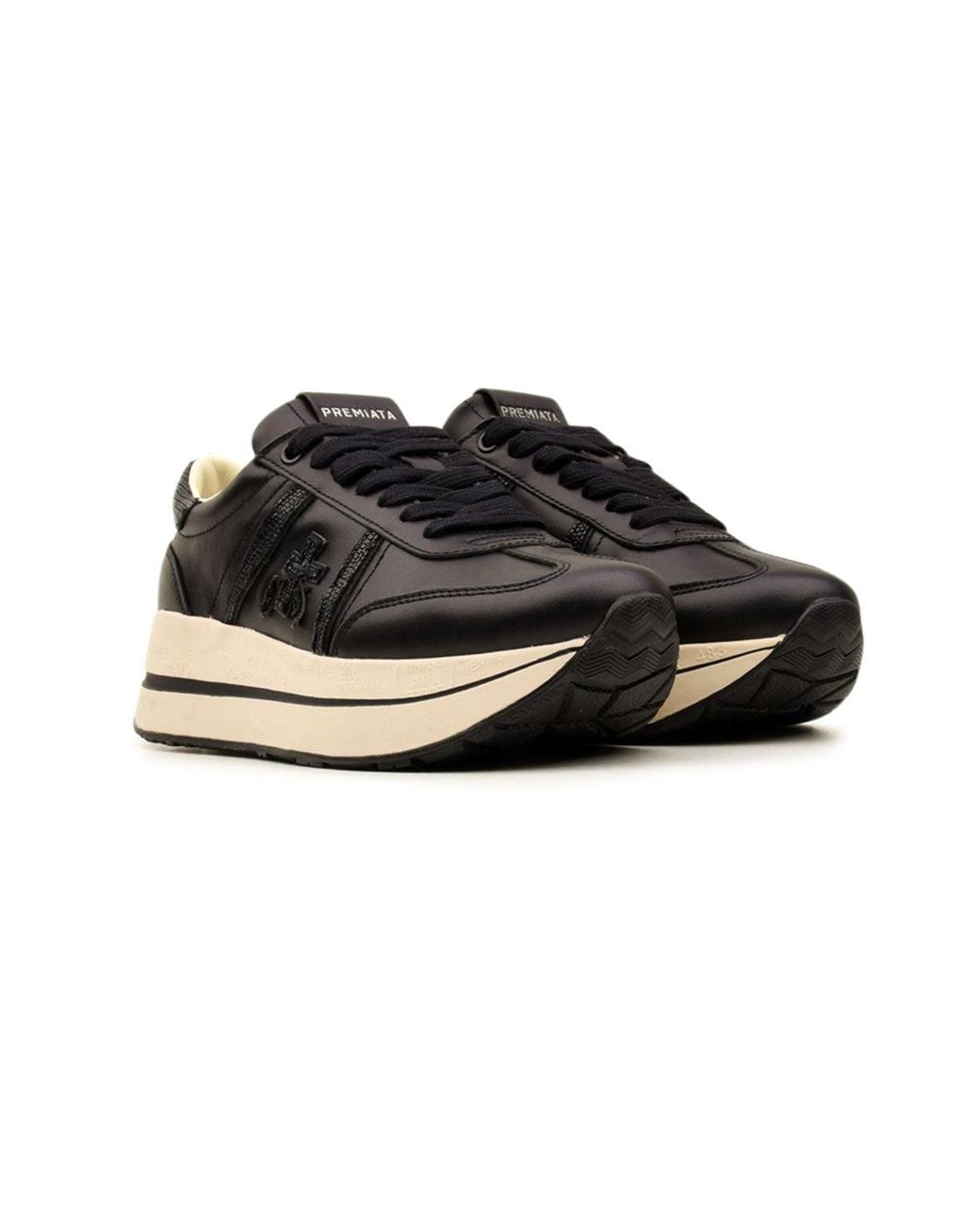 Premiata Black Sneakers