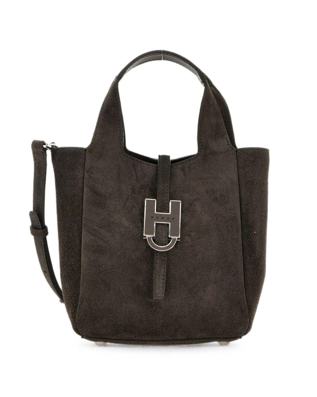 Hogan Black Trend Mini Leather Tote