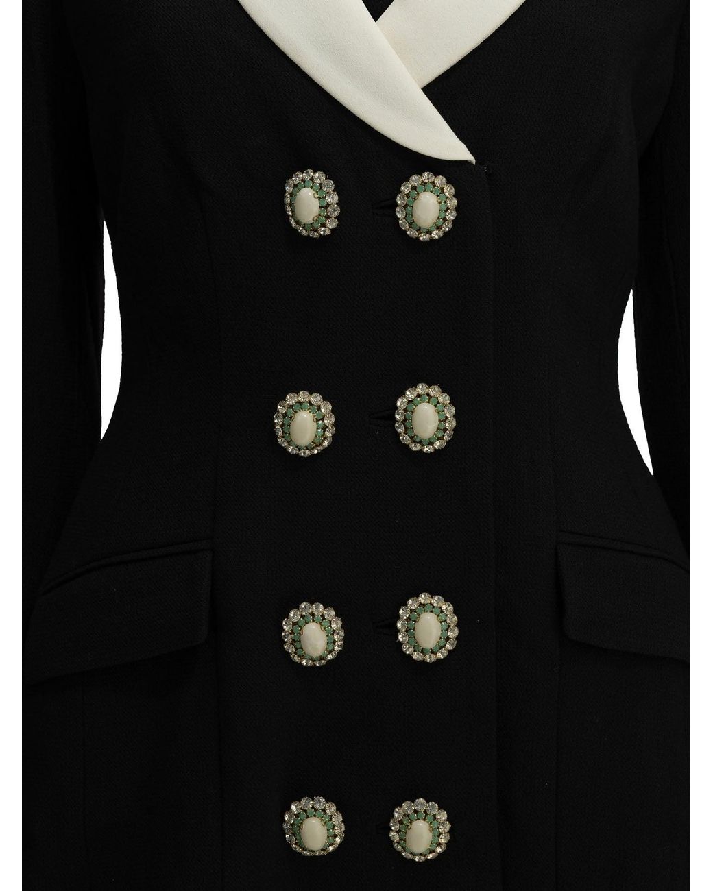 Self-Portrait Black Short Blazer Dress