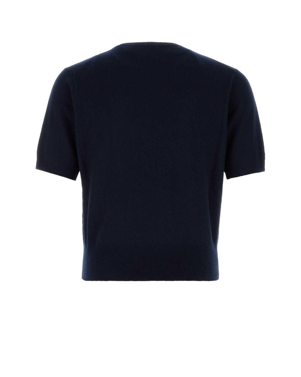 Jil Sander Blue Knitted Sweater for men
