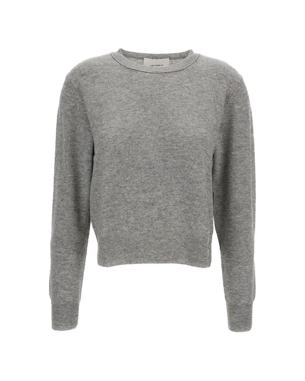 Lisa Yang Gray Greer Cashmere Sweater