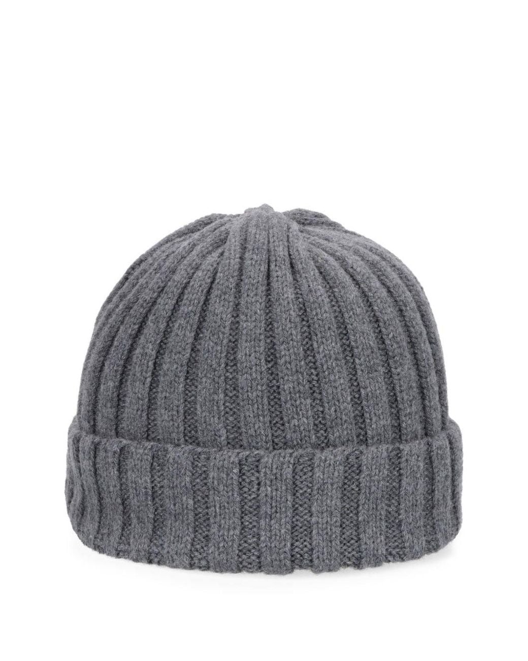 Borsalino Gray Hill Cahmere Beanie