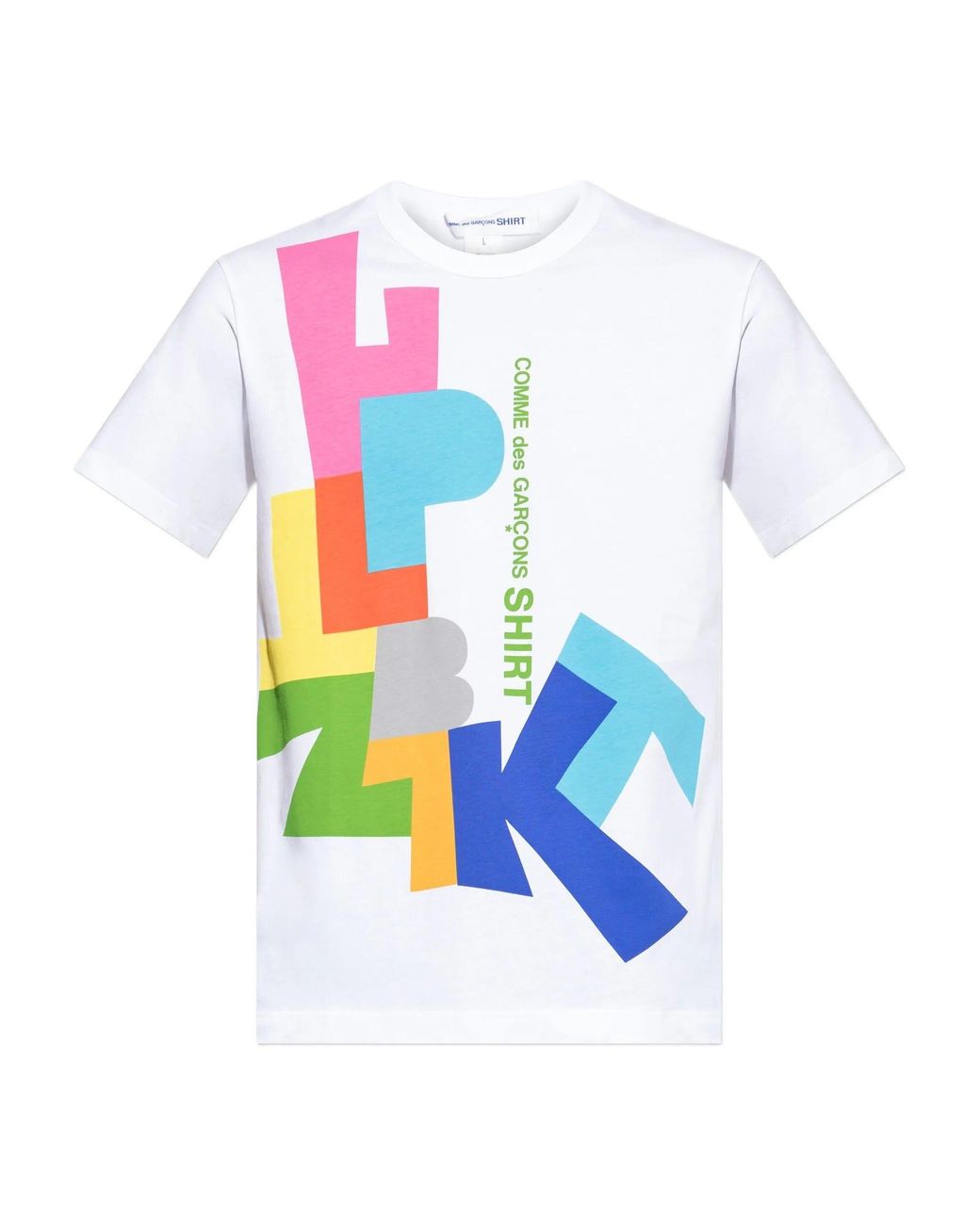 Comme des Garçons White T Shirt Knit