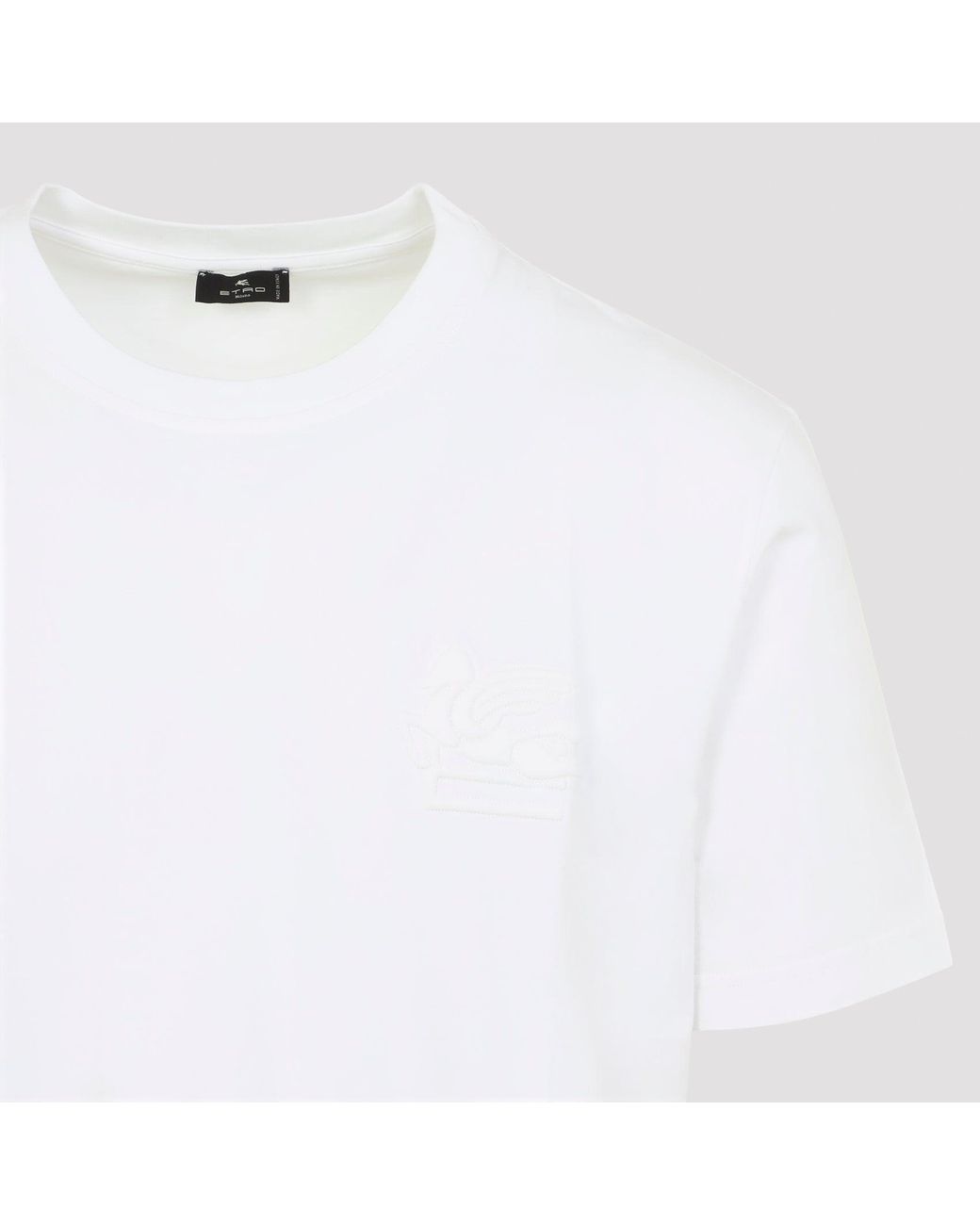 Etro White Roma T Shirt