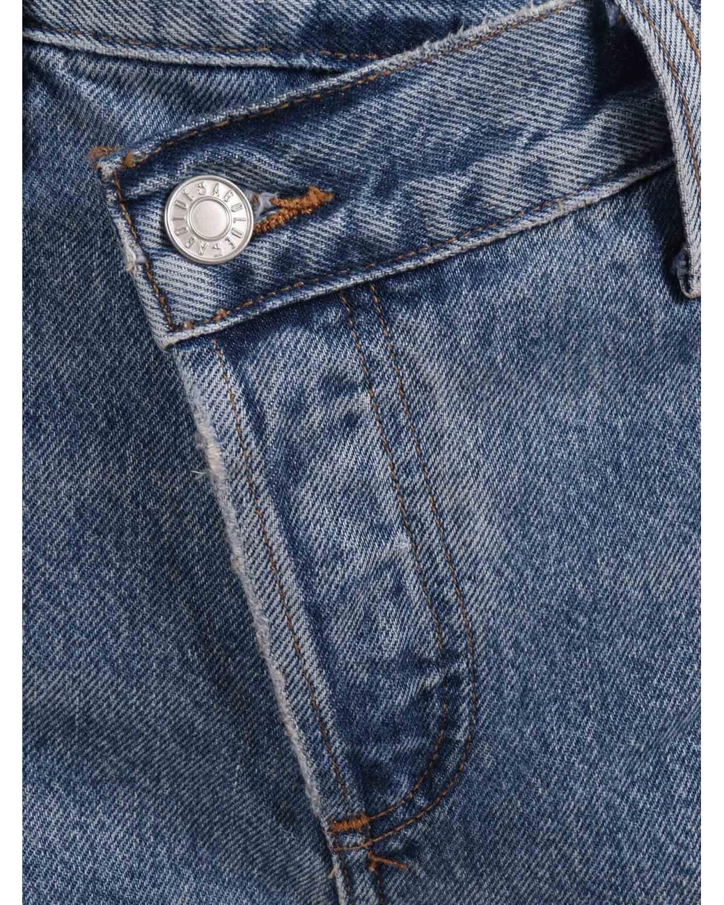 Agolde Blue Arc Criss Cross Jean