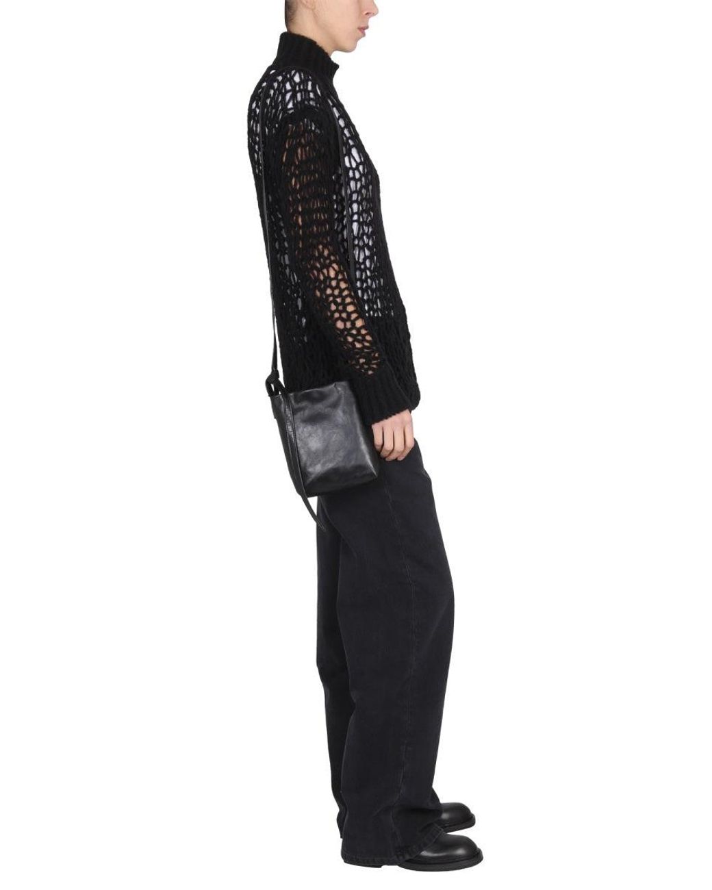 Ann Demeulemeester Black Leontine" Jersey