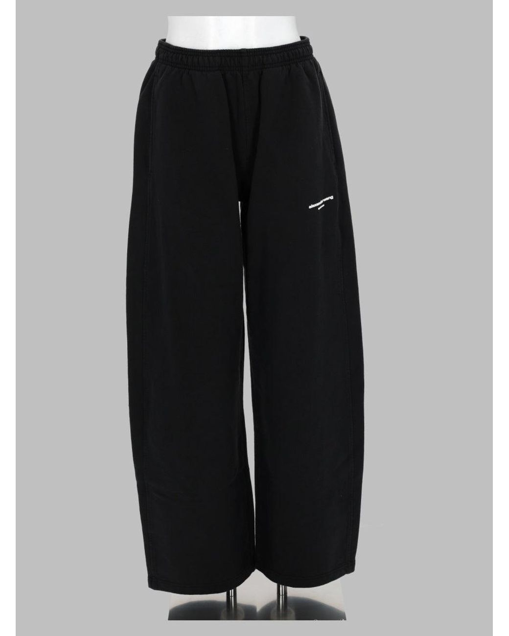 Alexander Wang Black 100% Cotton Trousers