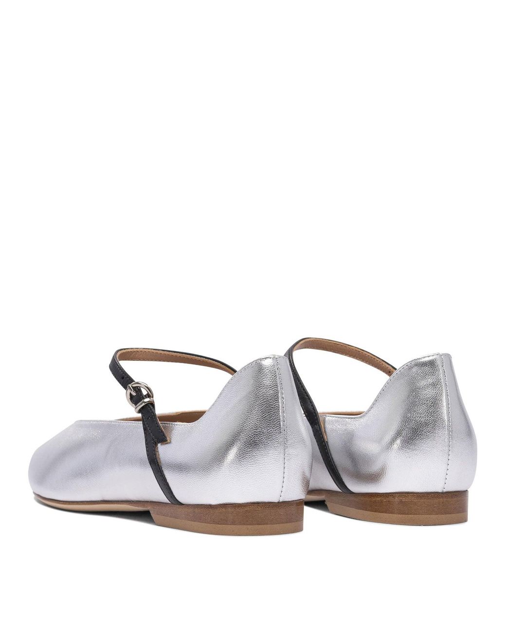 Lella Baldi White Ballerinas
