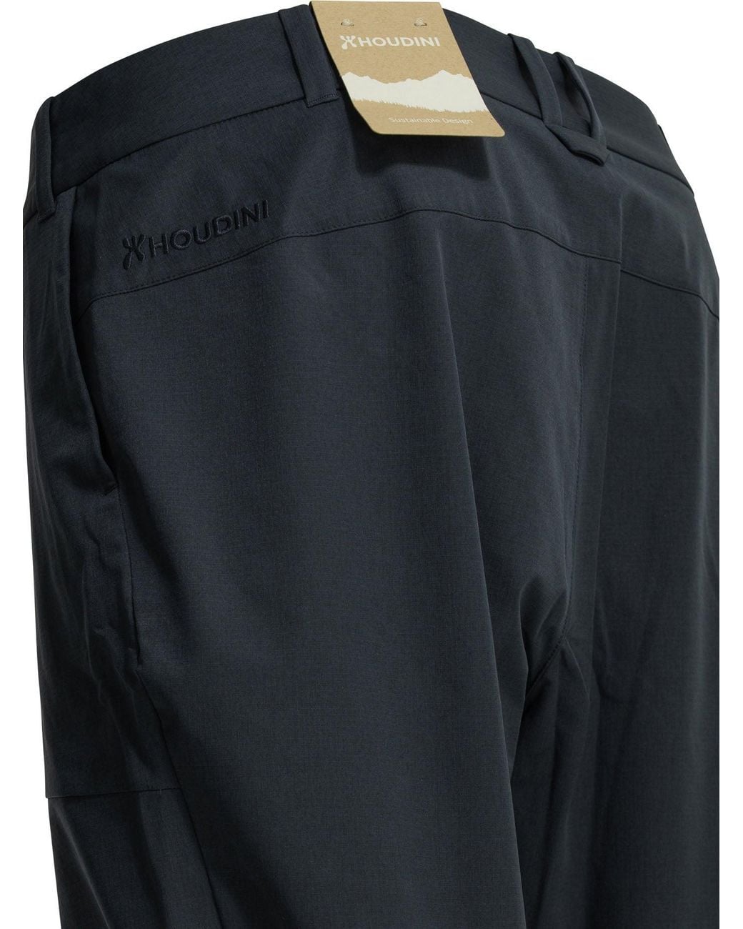 Houdini Sportswear Blue "M's Go Pants Ii" Technical Pants for men