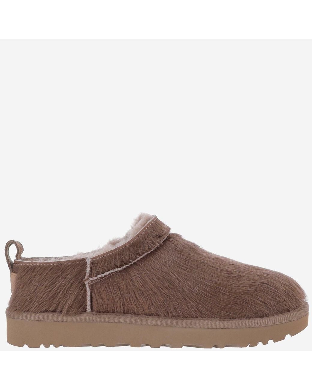 Ugg Brown Classic Micro Ankle Boots