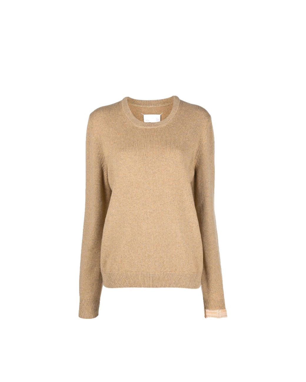 Maison Margiela Natural Wool And Cashmere Pullover