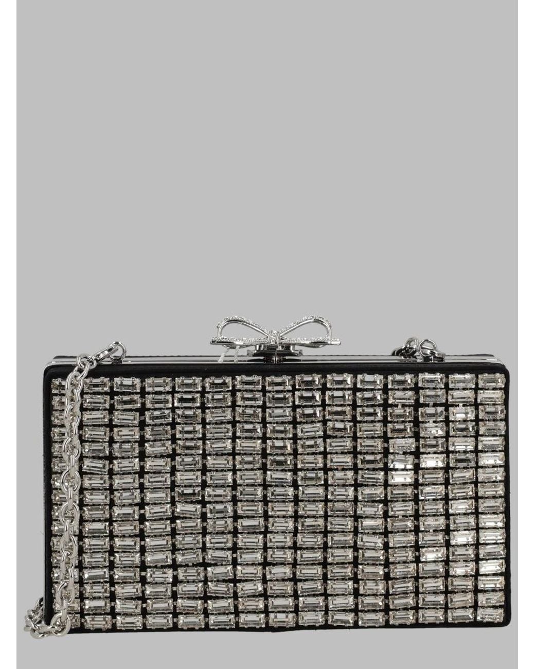Self-Portrait Gray Inspired Mini Clutch Bag