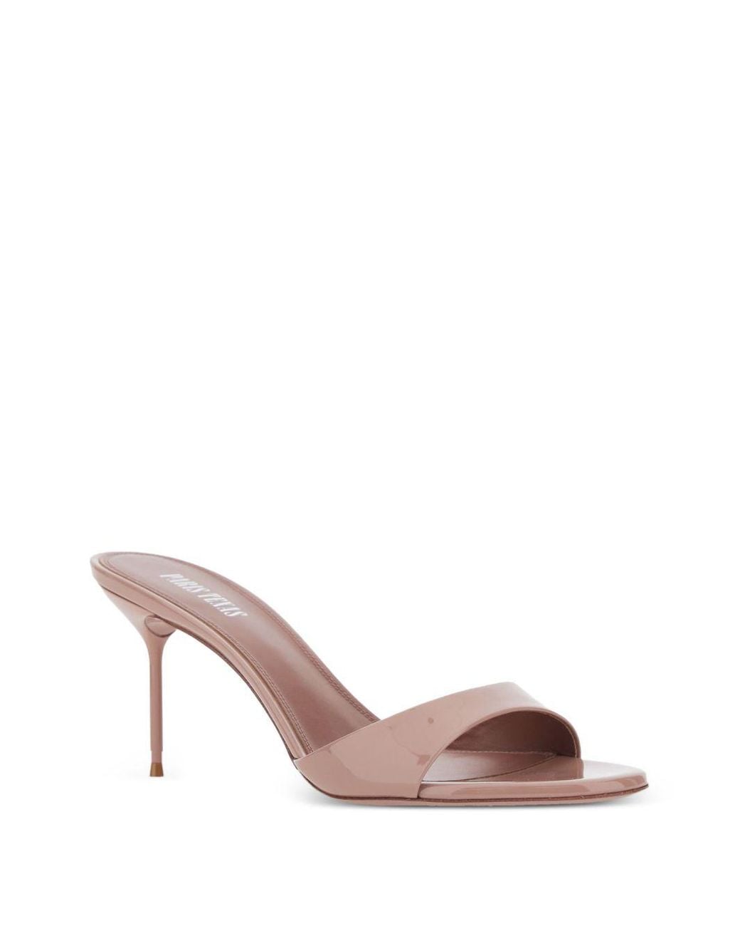 Paris Texas Pink Lidia Patent Leather Sandals