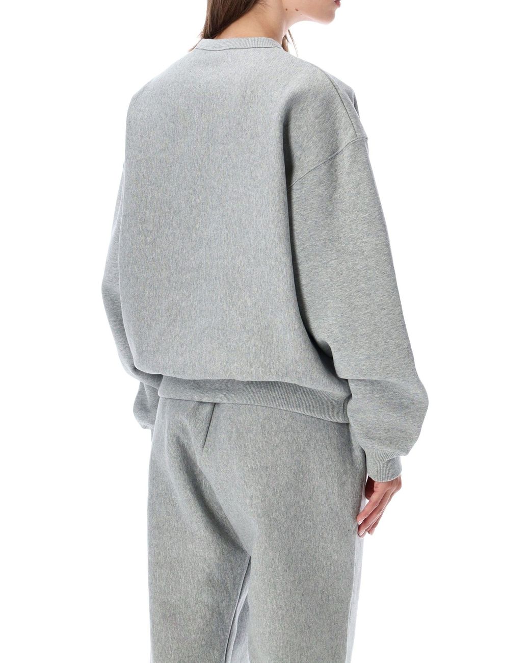 Nike Gray Oversized Fleece Sweatshirt