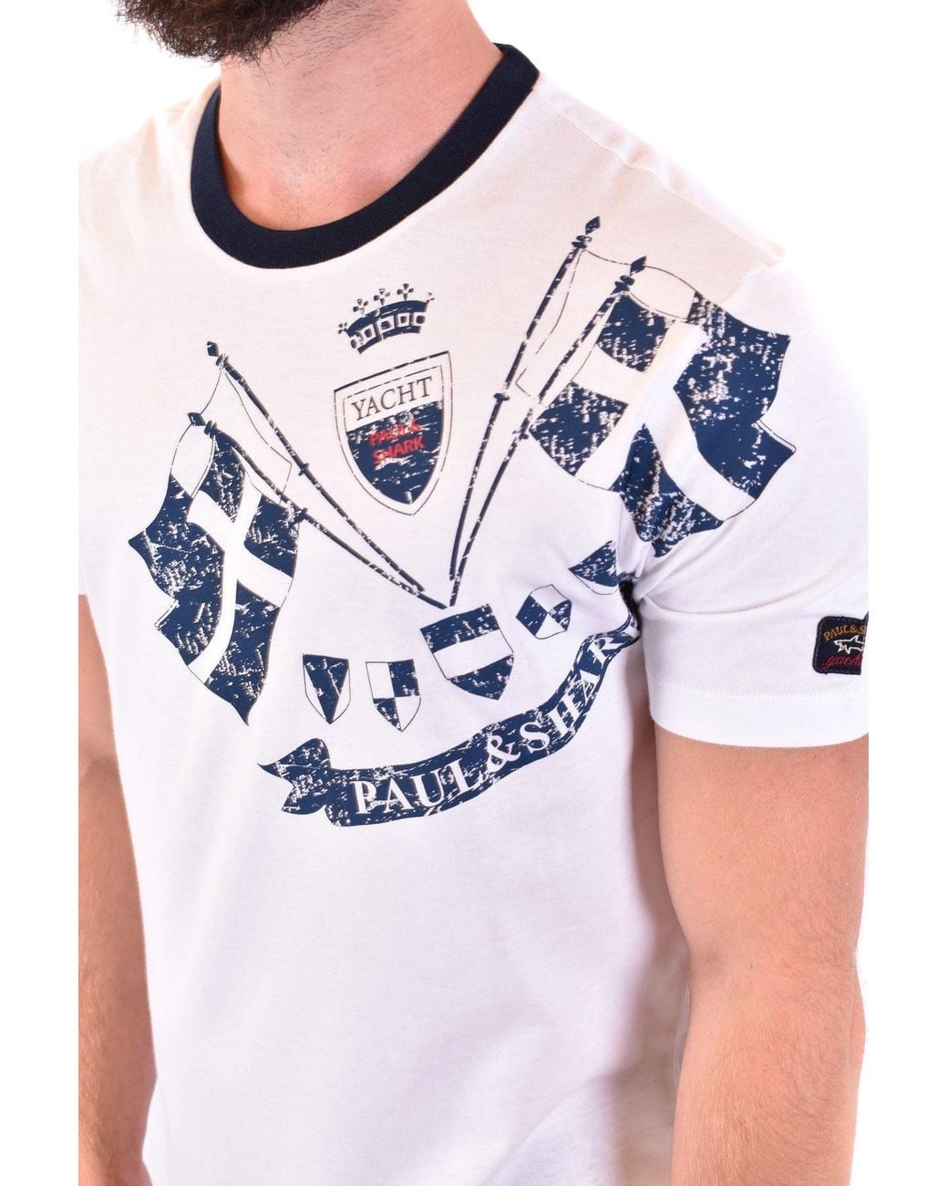 Paul & Shark White T Shirt