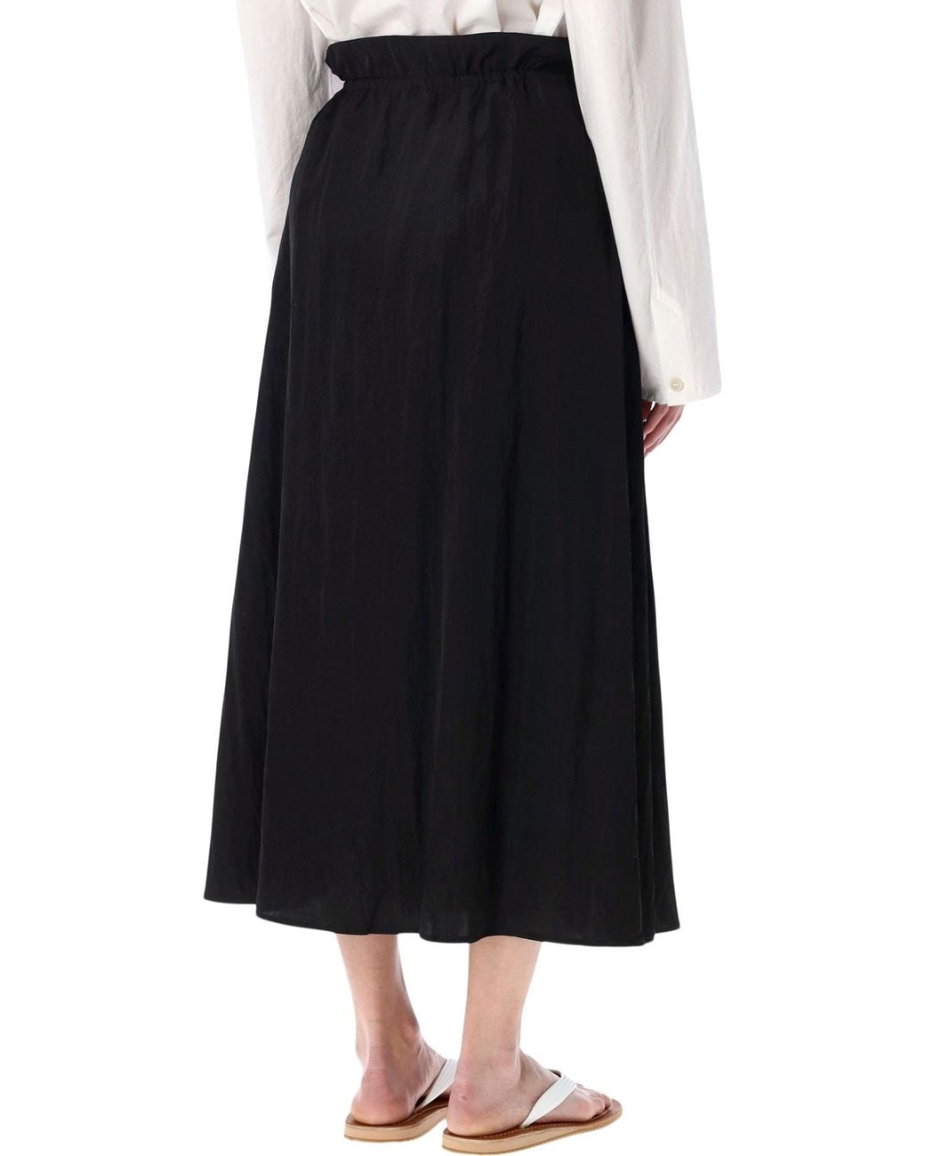 Studio Nicholson Black Chic Mini Skirt For