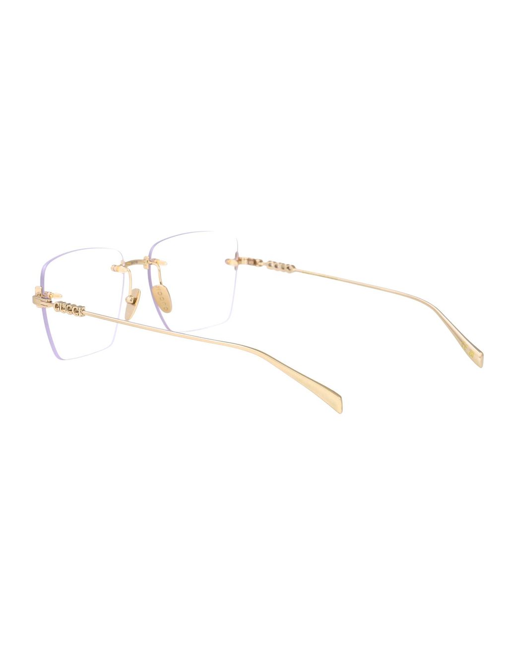 Gucci Metallic Metal Glasses