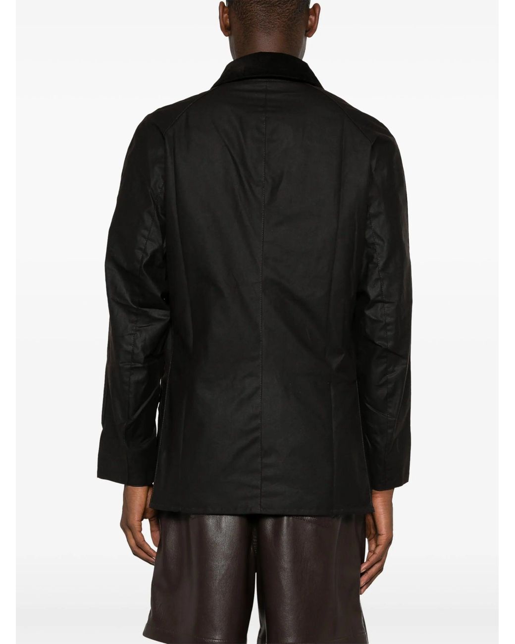 Barbour Black Ashby Wax Jacket
