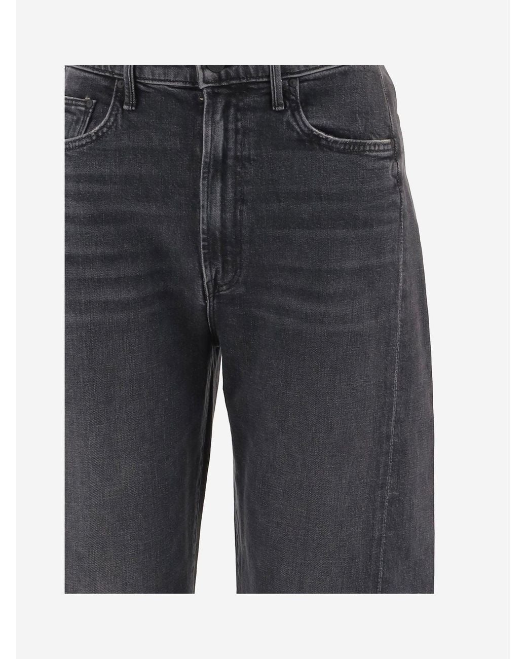 Mother Blue Jeans Stretch Cotton Denim