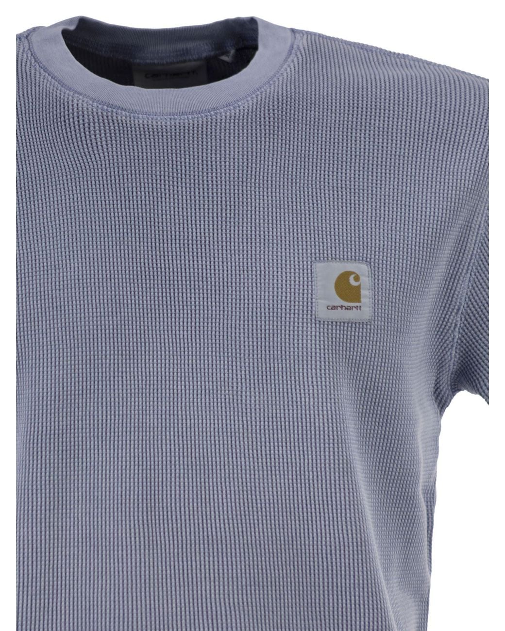 Carhartt Blue T-Shirt With Square Label